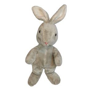 1982 Vintage Wallace Berrie Easter Rabbit Bunny Plush Stuffed Animal Korea 15"